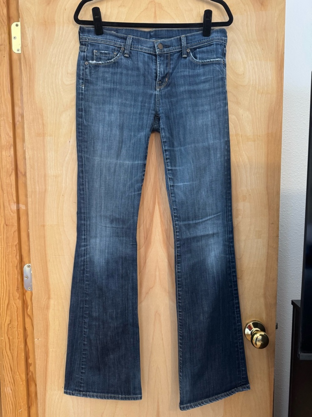 Citizens Of Humanity Dark Blue Flare Jeans